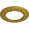 Ekena Millwork Ribbon with Bow Medallion (Canopies up to 7 1/2"), 12 1/4"OD x 7 1/2"ID x 7/8"P, Pharaohs Gold CM12RIPGS - alternate 2